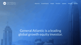 What Generalatlantic.com website looks like in 2024 
