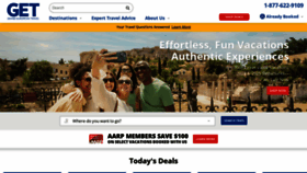 What Getours.com website looks like in 2024 