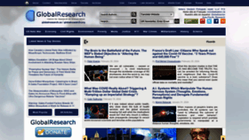 What Globalresearch.ca website looks like in 2024 