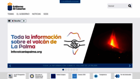 What Gobiernodecanarias.org website looks like in 2024 