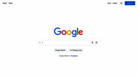 What Google.bg website looks like in 2024 