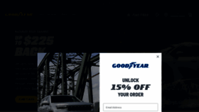 What Goodyear.com website looks like in 2024 