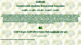 What Gabn.de website looks like in 2024 