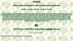What Gaei.de website looks like in 2024 