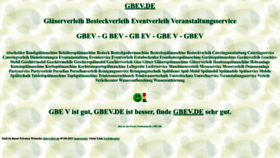 What Gbev.de website looks like in 2024 