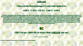 What Gdes.de website looks like in 2024 