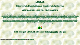 What Gdes.de website looked like in 2024 (2 years ago)