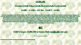 What Ggbg.de website looks like in 2024 