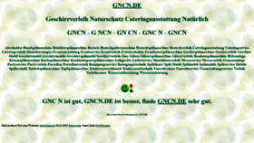 What Gncn.de website looks like in 2024 