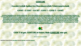 What Gsmt.de website looks like in 2024 