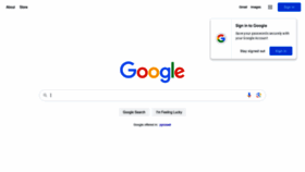 What Google.ru website looks like in 2024 