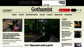 What Gothamist.com website looks like in 2024 