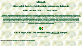 What Gbfl.de website looked like in 2024 (1 year ago)