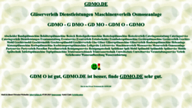 What Gdmo.de website looked like in 2024 (1 year ago)