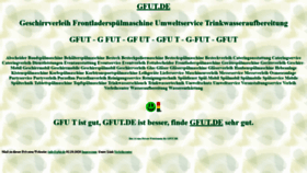 What Gfut.de website looked like in 2024 (1 year ago)