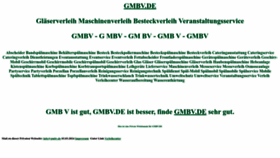 What Gmbv.de website looked like in 2024 (1 year ago)