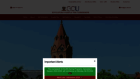 What Gcu.edu.pk website looks like in 2024 