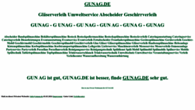What Gunag.de website looks like in 2024 