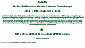 What Giad.de website looks like in 2024 
