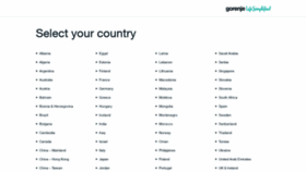 What Gorenje.com website looks like in 2024 