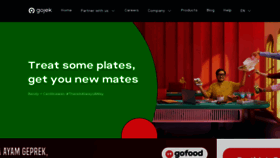 What Gofood.link website looks like in 2024 