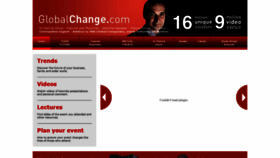 What Globalchange.com website looks like in 2024 