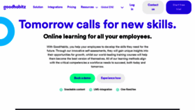 What Goodhabitz.com website looks like in 2024 