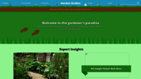 What Gardenguides.com website looks like in 2024 