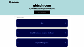 What Gbtcdn.com website looks like in 2024 