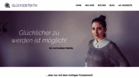 What Gluecksdetektiv.de website looks like in 2024 