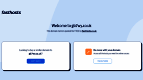 What Gb7wy.co.uk website looks like in 2024 