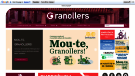 What Granollers.cat website looks like in 2024 