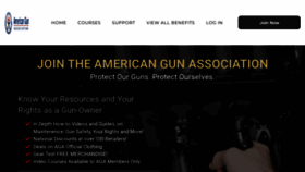 What Gunassociation.org website looks like in 2024 