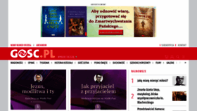 What Gosc.pl website looks like in 2024 
