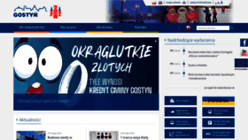What Gostyn.pl website looks like in 2024 