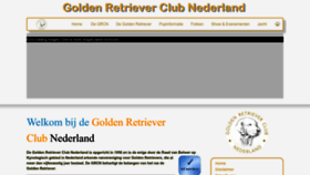 What Goldenretrieverclub.nl website looks like in 2024 