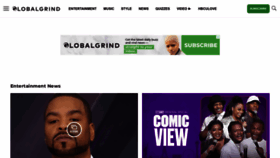 What Globalgrind.com website looks like in 2024 
