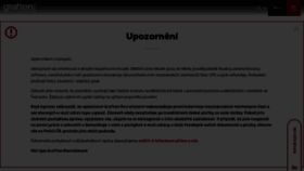 What Grafton.cz website looks like in 2024 