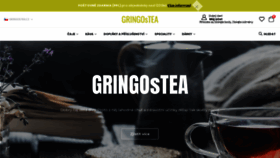 What Gringostea.cz website looks like in 2024 