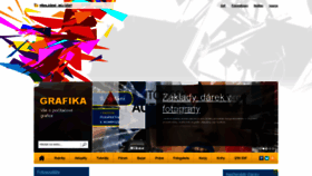 What Grafika.cz website looks like in 2024 