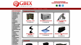What Gbexcomercial.com.br website looks like in 2024 