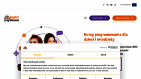 What Giganciprogramowania.edu.pl website looked like in 2024 (1 year ago)