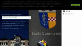 What Gummersbach.de website looks like in 2024 