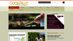What Goodfruit.com website looks like in 2024 