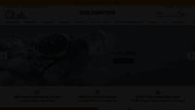 What Goldsmiths.co.uk website looks like in 2024 