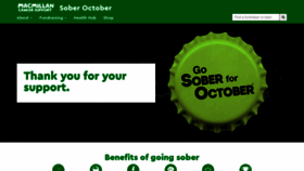 What Gosober.org.uk website looks like in 2024 