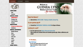What Guinealynx.info website looks like in 2024 