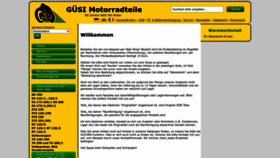 What Guesi-motorradteile.de website looks like in 2024 