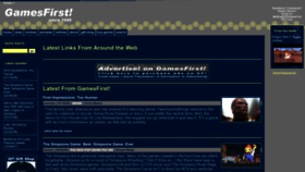 What Gamesfirst.com website looks like in 2024 