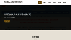What Ganmaofs.cn website looks like in 2024 